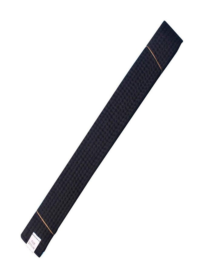 CHIOSHIO Taekwondo Colored Ranking Belts Cotton Martial Arts Judo Karate TKD Aikido Uniform Belt Kids (Black, 220cm) - Image 1